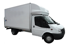 Truck Hire Strabane - Ford Luton Box Tail Lift - Van hire Strabane